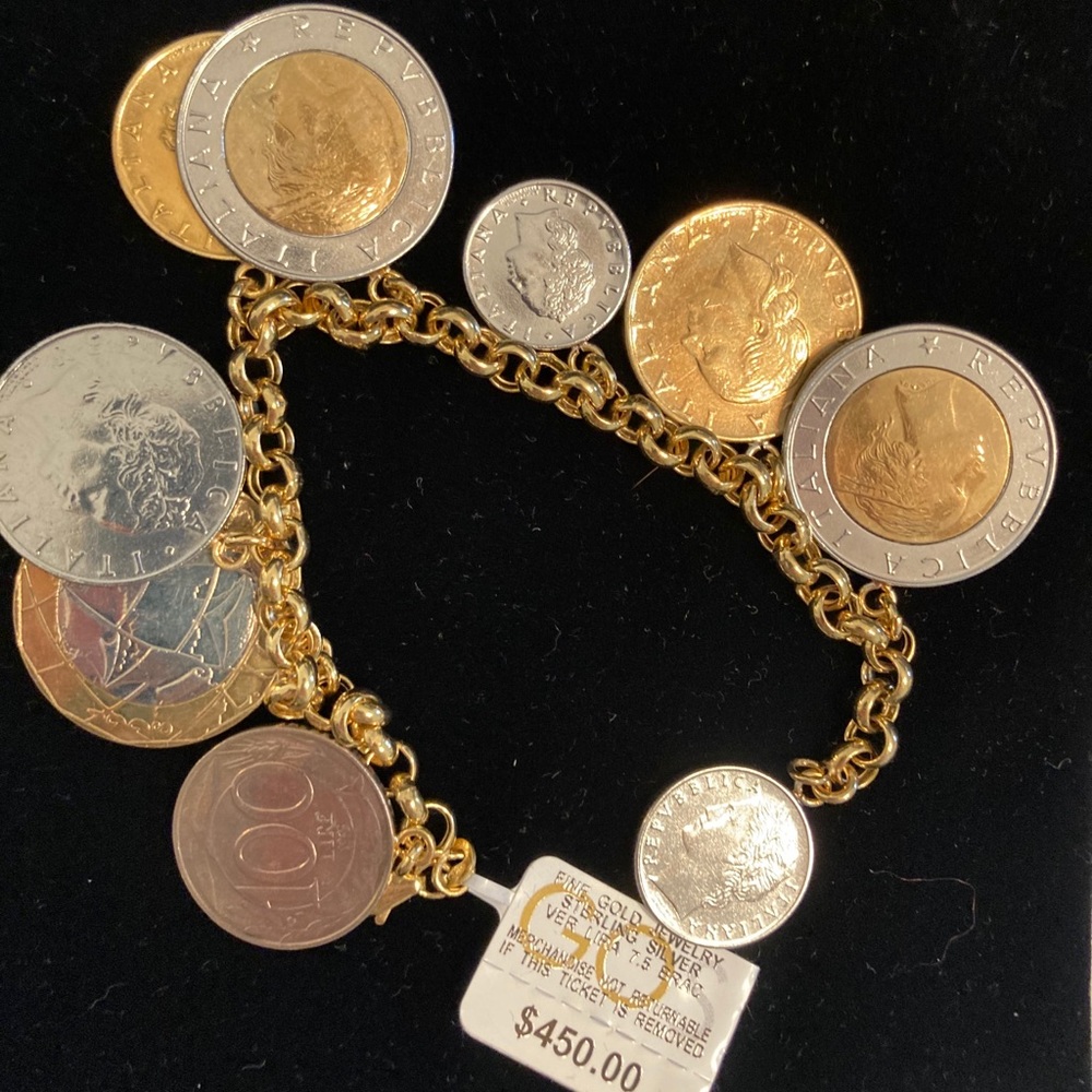 Coin Bracelet
